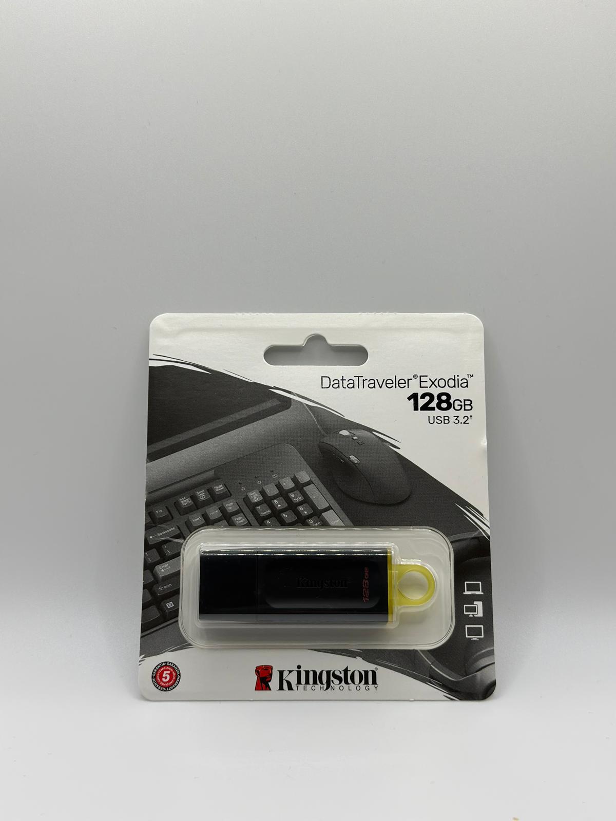 USB Stick 128GB USB 3.2 Kingston DataTraveler Exodia